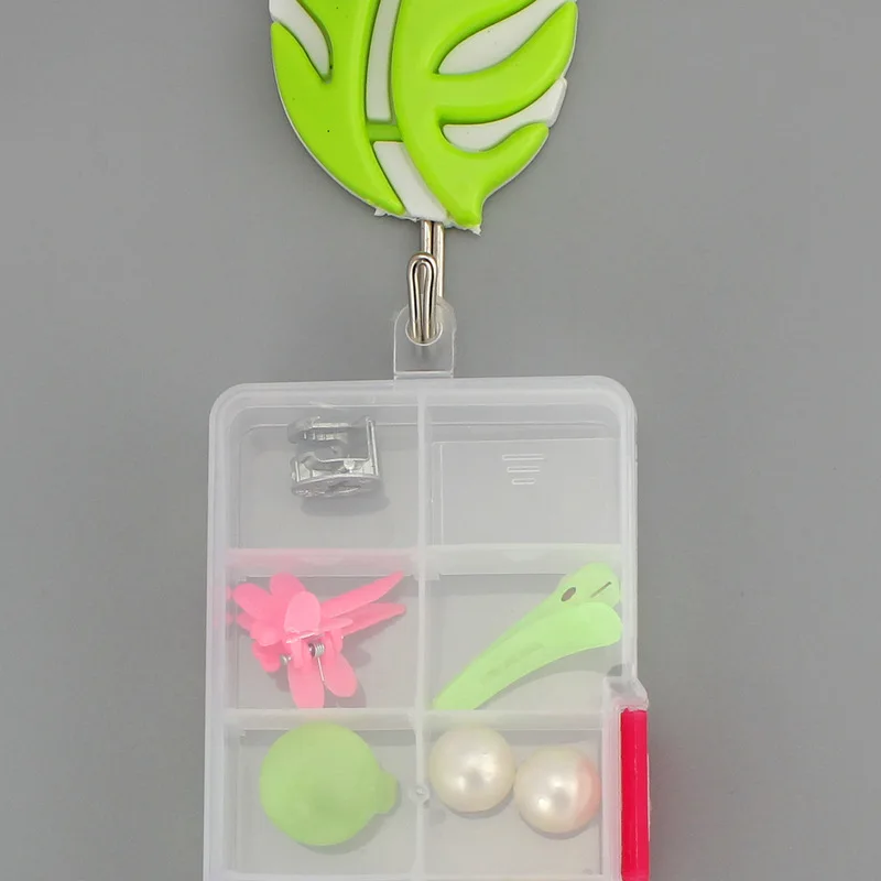 New 10 Slots Cells Colorful Portable Jewelry Tool Storage Box Container Ring Electronic Parts Screw Beads Organizer Plastic Box