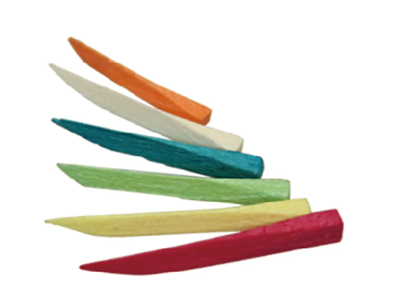 Colorful dental wooden wedges/ teeth fixing wood wedgesin Braces & Supports from Beauty