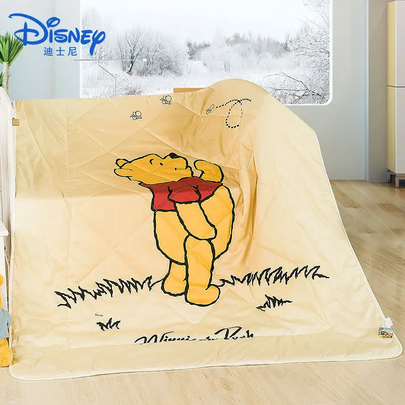 Disney Винни-Пух Стёганое Одеяло Лето кашне постельные принадлежности из хлопковой ткани детская мальчик дети одеяло покрывало мультфильм Украшения в спальню - Цвет: see chart