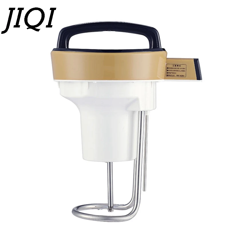 JIQI электрическая машина для соевого молока, бытовой соевый Молочник из нержавеющей стали, Автоматический нагрев соевых бобов, соковыжималка для молока, блендер