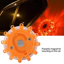 Светодиодный предупредительный светодиод, магнит, мигающий Предупреждение ющий Ночной свет, дорожный аварийный световой поток мигающий предупреждающий свет