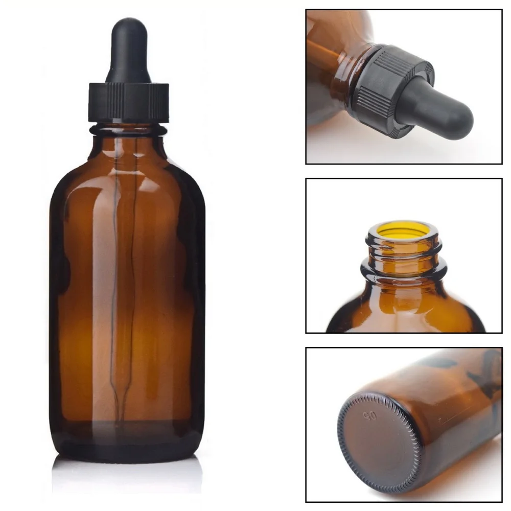 4oz amber droppers