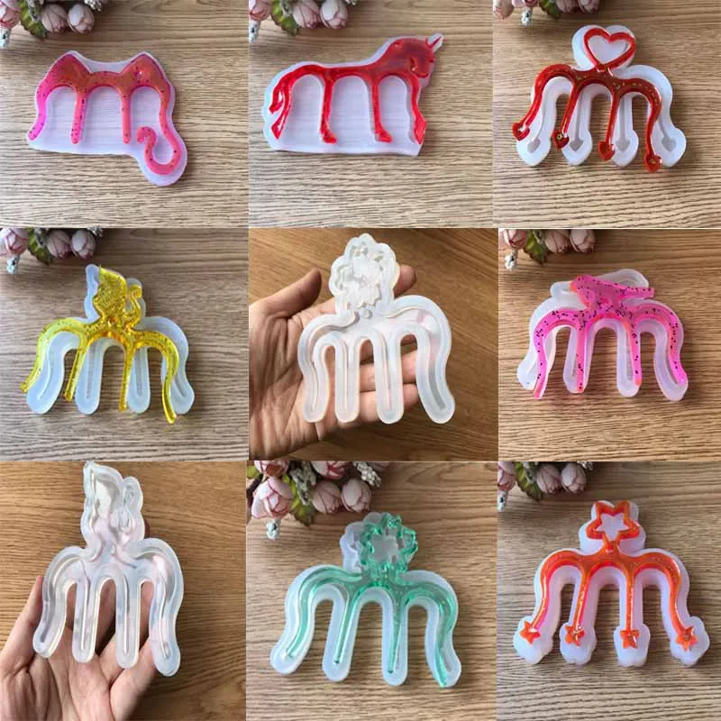 

Creative Fashion Scrapbooking Silicone Mould DIY Resin Decorative Craft Jewelry Making Mold epoxy resin molds Piano clip H139