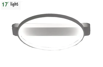 

LED modern creative ceilling lamp black/white for home lighting fixture acrylic for bedroom living room