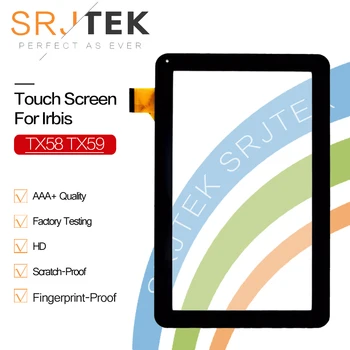 

Srjtek 10.1" for Irbis TX58 TX59 Tablet Capacitive Touch Screen Touch Panel Digitizer Glass Tablet PC Replacement Parts