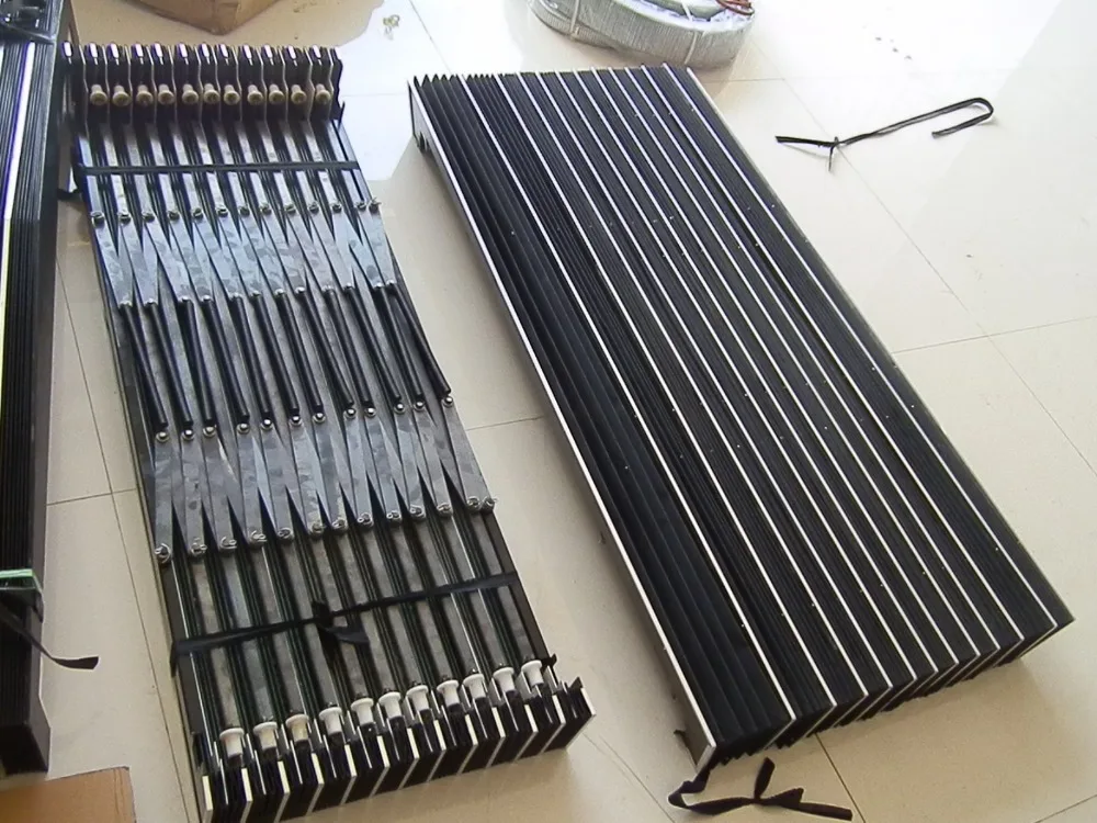 

CNC linear guide rail accordion bellows cover