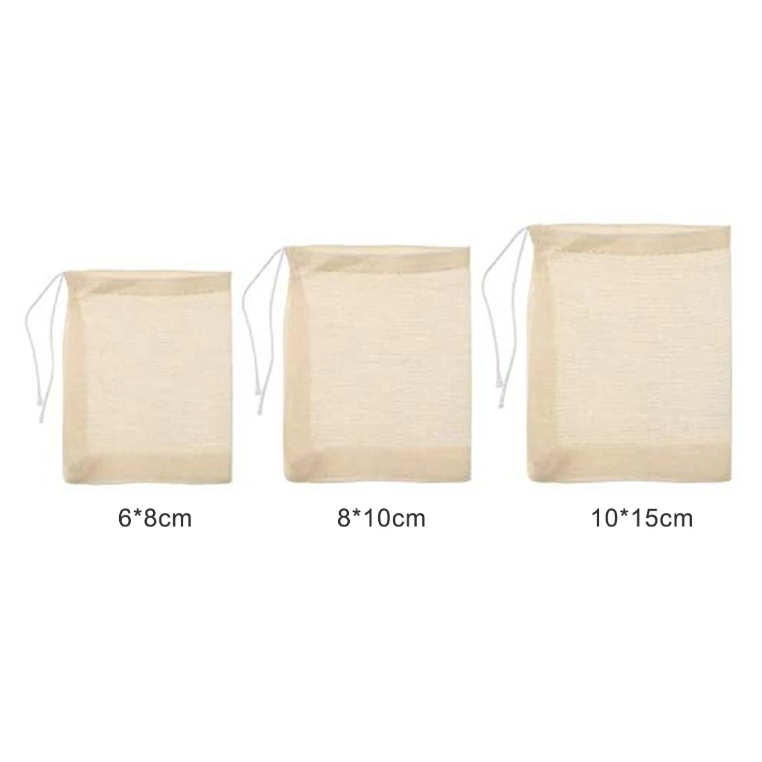 

20pcs Empty Tea Bags with String Teaware Filter for Herb Loose Tea Soup Cooking