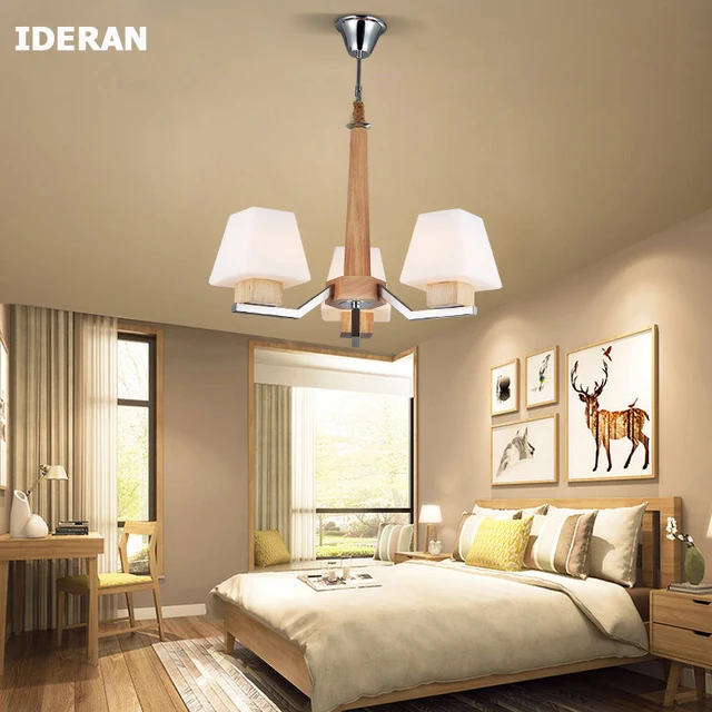 Hanglampen slaapkamer hout lampen E27 Lamp indoor Home verlichting ... Hanglampen slaapkamer hout lampen E27 Lamp indoor Home verlichting ...