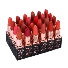 Профессиональный Обнаженная матовая помада, макияж карандаш пикантные женские туфли с рисунком в виде губ татуировки пигмент Водонепроницаемый в звездочку красное бархатное Batom maquaigem помада матовых оттенков, Лот