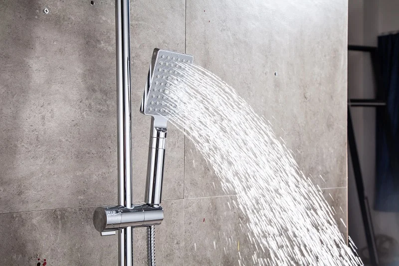 MOIIO 2019 Новый высокое Давление квадратный Насадки для душа Chrome экономия воды ABS с хромированный, для ванной комнаты аксессуар тропический душ