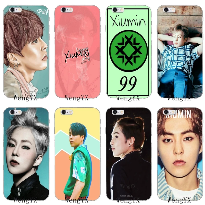 

design Korea kpop EXO group XIUMIN case For huawei honor 6A 7A 7C 8 8C 8X 9 10 mate 20 P20 Pro lite P9 y6 y7 y9 prime 2018 2019