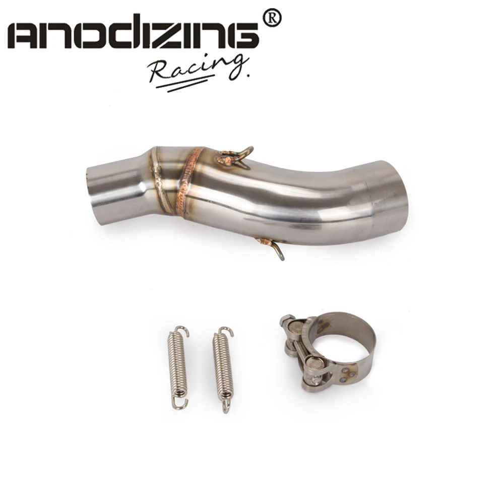 Motorcycle Exhaust middle pipe For KAWASAKI Ninja 300 NINJA300 2013