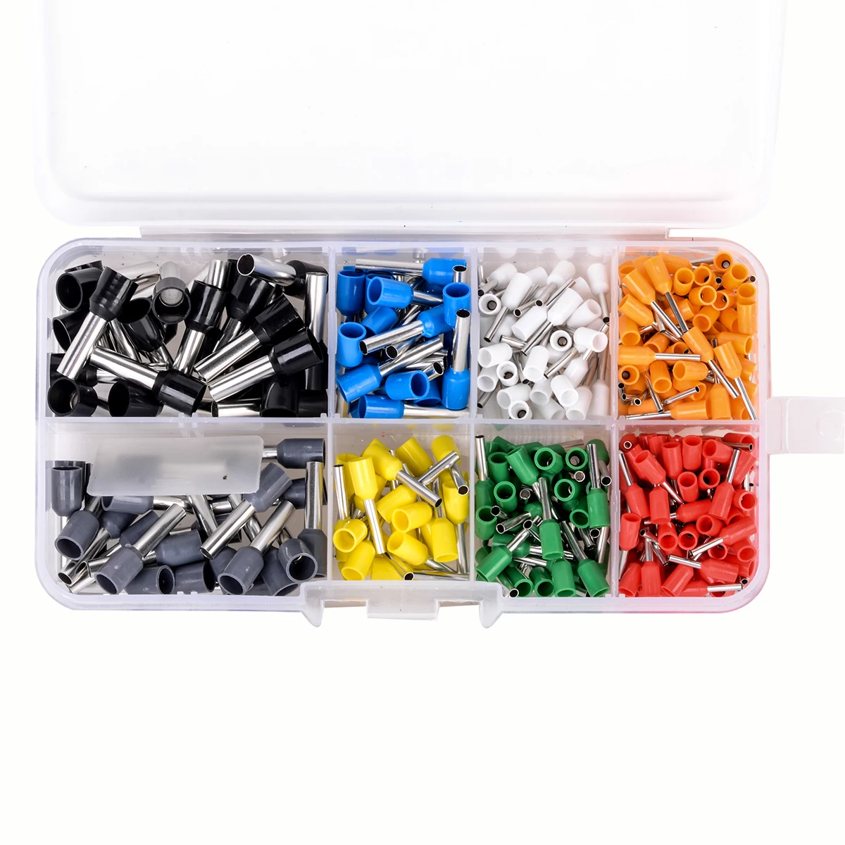 400pcs AWG 10 to 20 Electrical Wire Copper Crimp Connectors Insulated