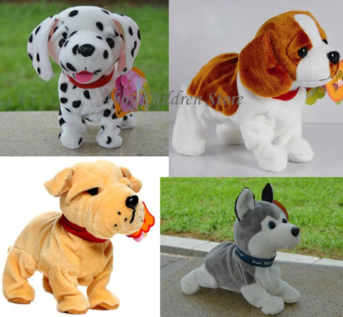 Controle de Som Animais de Estimação Eletrônicos para Crianças Abbyfrank Cães Eletrônicos Interativos Robô Cão Latir Levantar Andar Brinquedos 2 Controle de Som Abbyfrank Cães Eletrônicos Animais