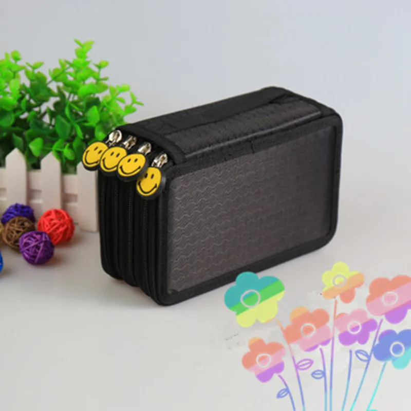 

Creative 72 hole painting pencil case Student prizes, portable pencil case