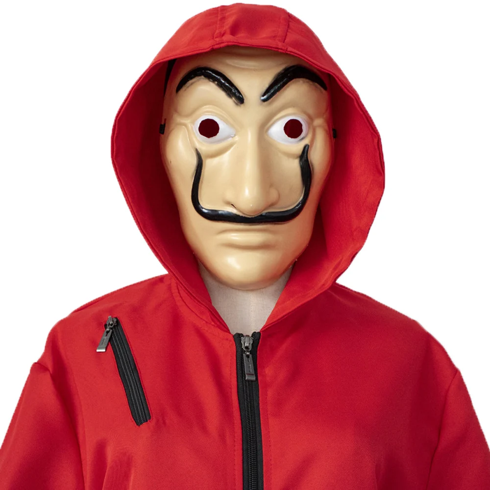 Карнавальный костюм La Casa De Papel костюмы для косплея по фильму деньги Дом Paper маска