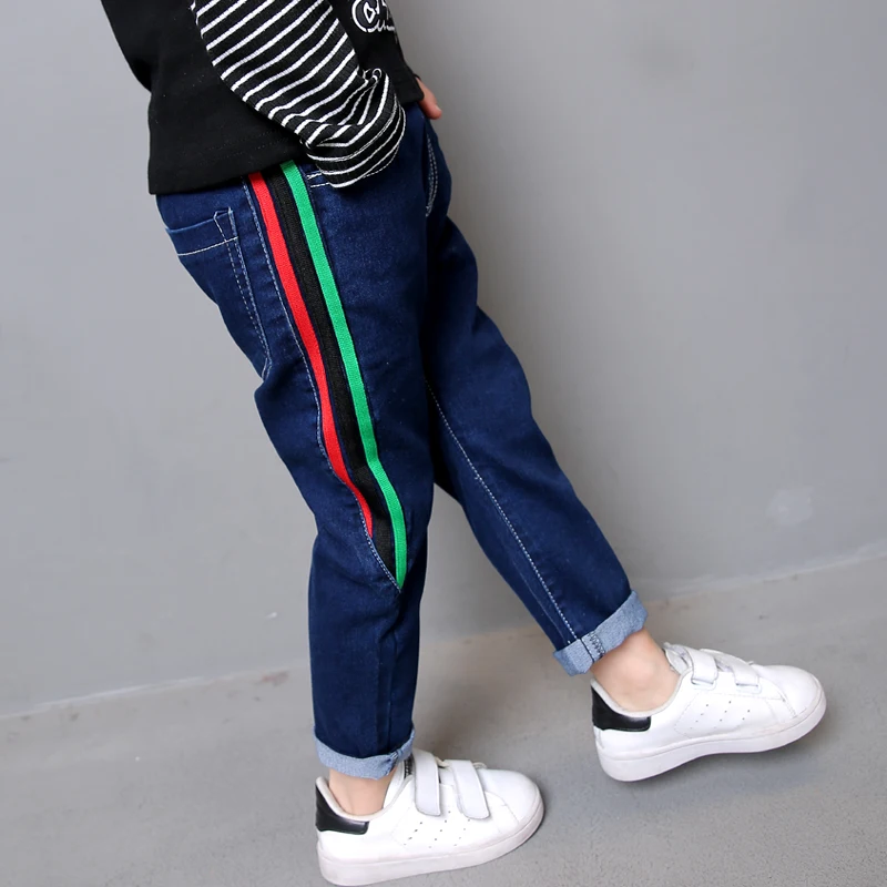 

Boys pants 2019 new spring kids clothing big boys jeans denim trousers baby children roupas infantis menina pencil leggings