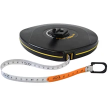 Эффективный кожаная измерительная стальная измерительная лента 30/50 м измерительная лента двойной метрические Выпускной Стекло волокна