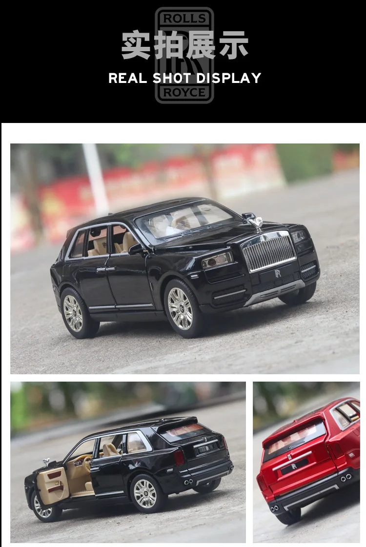 Brinquedo Rolls Royces Cullinan SUV Rodas De