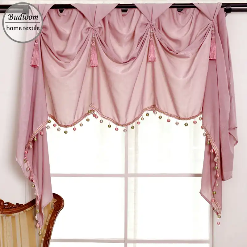 silk window scarf