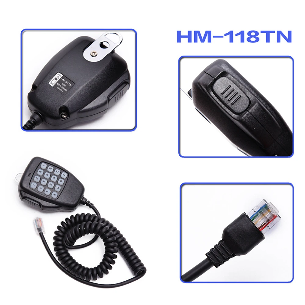 8 pin Ручной Динамик DTMF клавиатурой микрофон для ICOM IC-F1821 IC-2000/ч IC-2100H/2200 H/F320/F420/FR4100 аксессуары