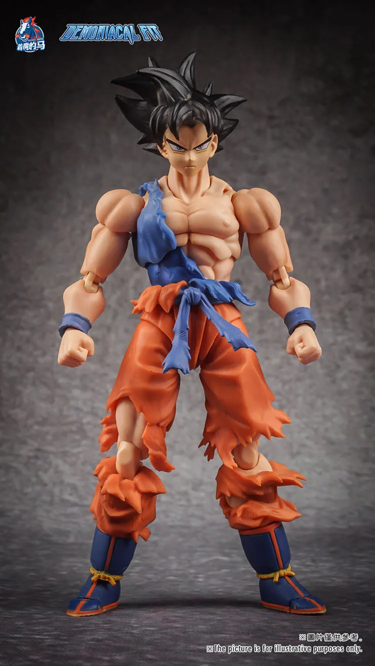 Обладает лошадь demoniacal подходит Dragon Ball Z Ultra инстинкт головы(без корпуса) ДЛЯ Bandai СВЧ Сон Гоку модели NZ003