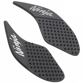 

For Kawasaki 250 Z 250 300 Z250 Z300 Ninja Ninja300 Motorcycle Tank Pad Side Gas Knee Grip Stickers Black