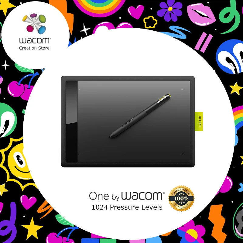 One by Wacom CTL 471 цифровой графический рисунок планшет 1024 Давление уровень Малый