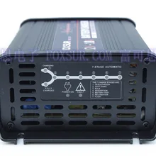 FOXSUR 12V 10A 7-этап Смарт свинцово-кислотный аккумулятор, зарядное устройство, автомобильное зарядное устройство, MCU управления, импульсный заряд сопровождающий и Desulfator