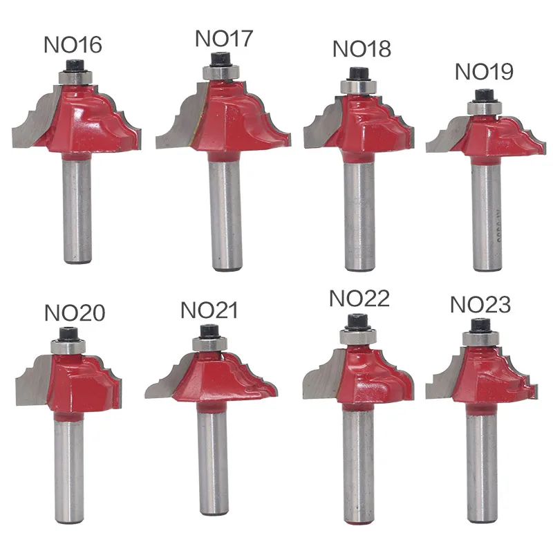 1/" Традиционная Ogee кромкоформовочная фреза Бит-8" хвостовик деревообрабатывающий нож линия
