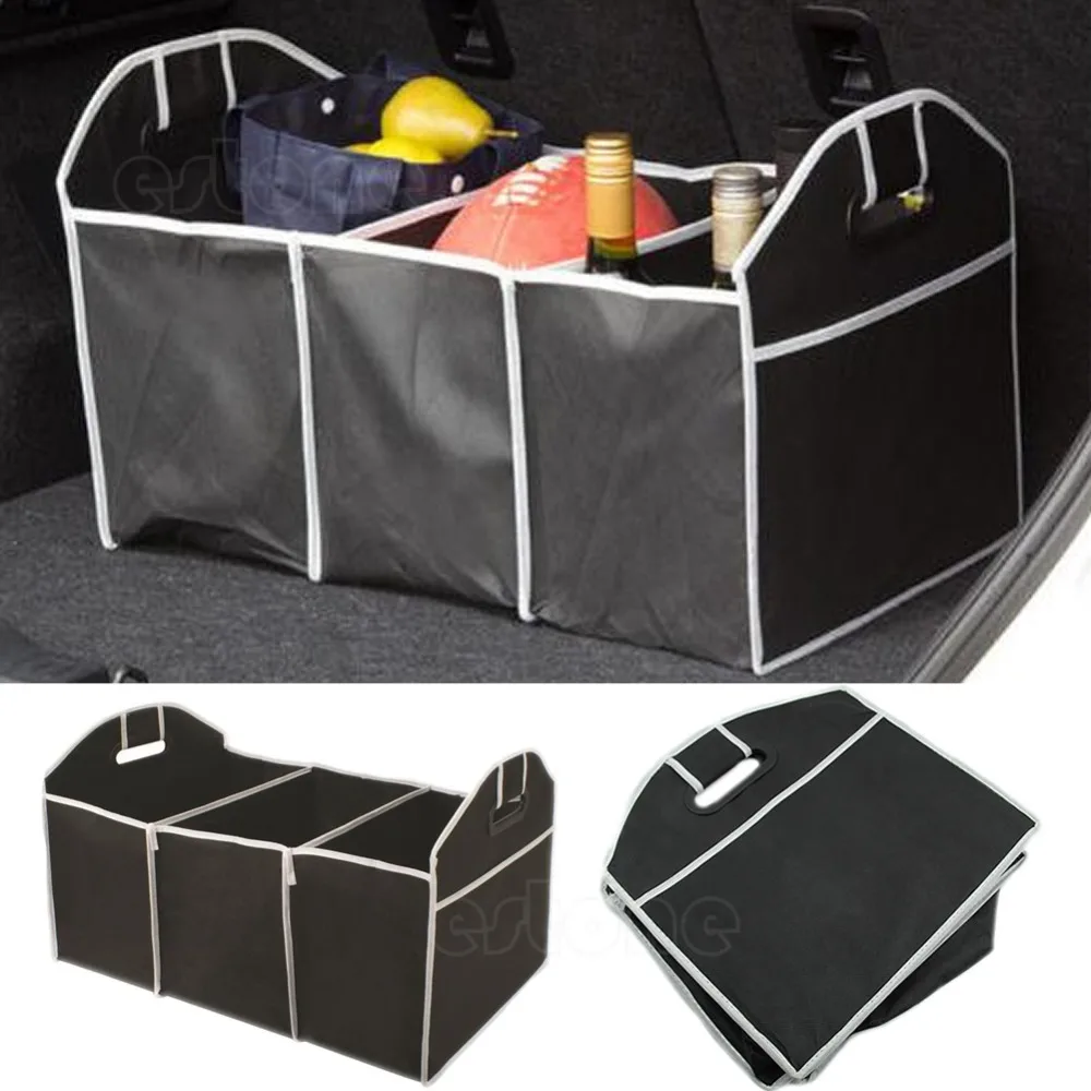 2 in 1 Car Boot Organiser Shopping Tidy Heavy Duty Collapsible Foldable Storage 2 in 1 Car Boot Organiser Shopping Tidy Heavy Duty Collapsible Foldable Storage