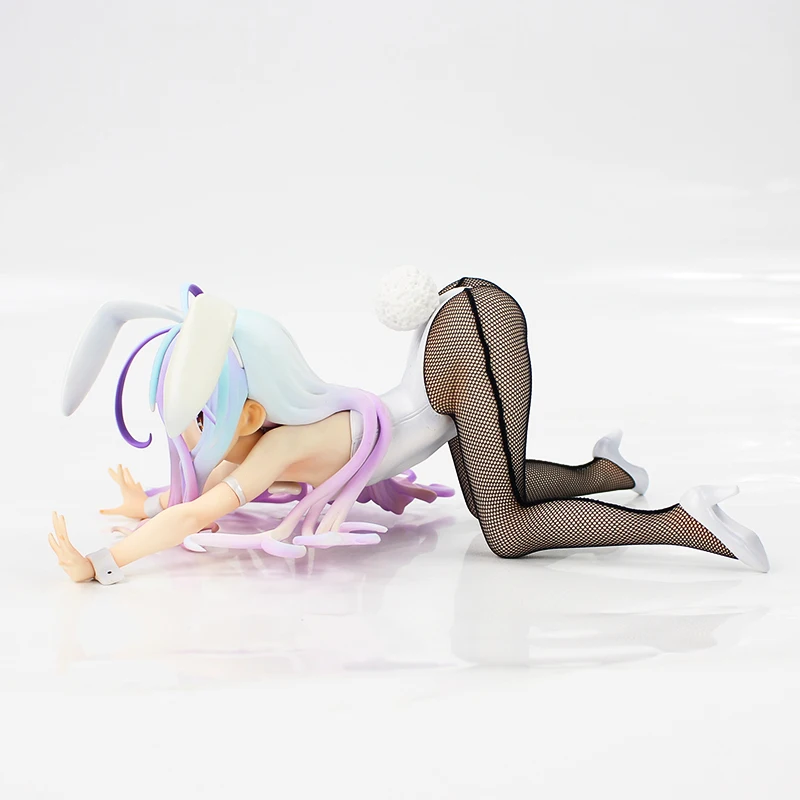 Аниме NO GAME LIFE Bunny Girls Shiro сексуальная версия игры White 3 ПВХ экшн фигурки