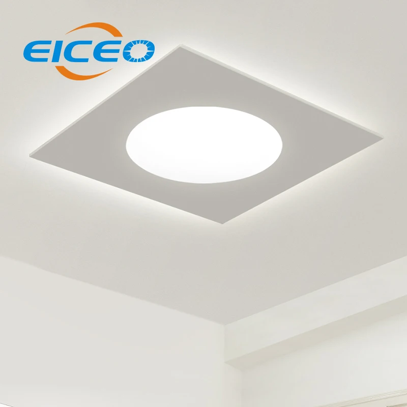 

(EICEO) 2018 Modern LED Ceiling Lamp Living Room Restaurant Study Bedroom Lamps 50cm 60cm 70cm AC185-265V Free Shipping lights