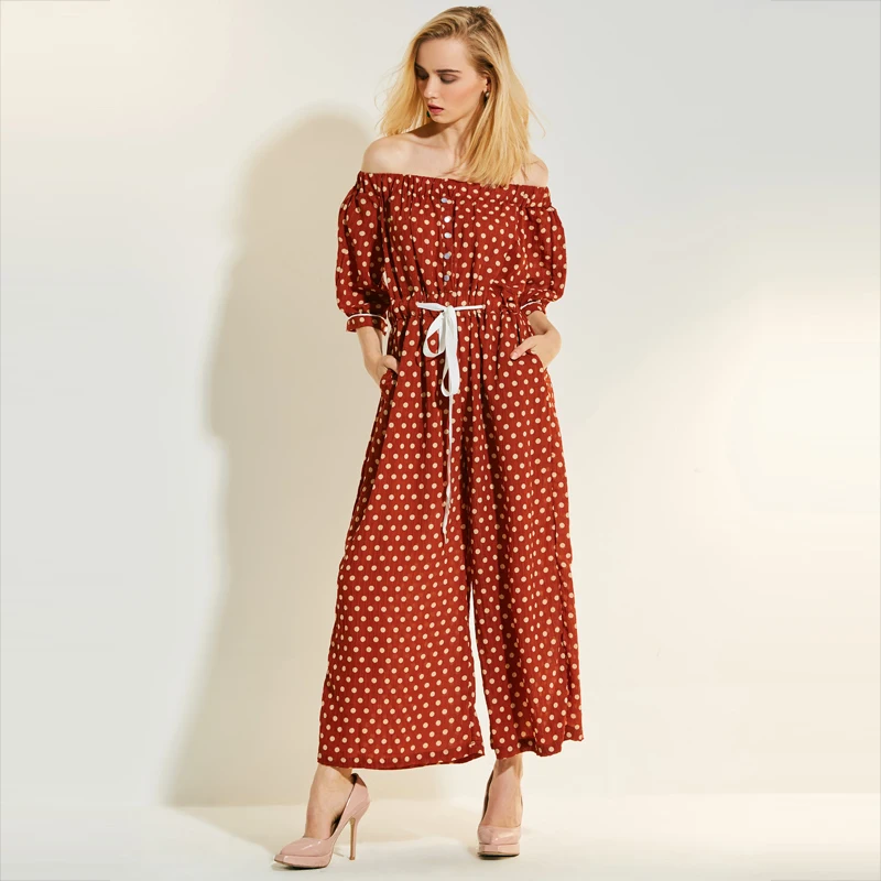 Short Jumpsuit - Orange Mist