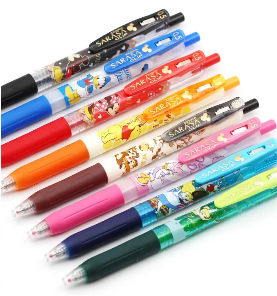 

8 PCS Limited Edition Zebra SARASA JJ15 Cartoon Color Press Gel Pen 0.5mm Kawaii Neutral Pen School Supplies