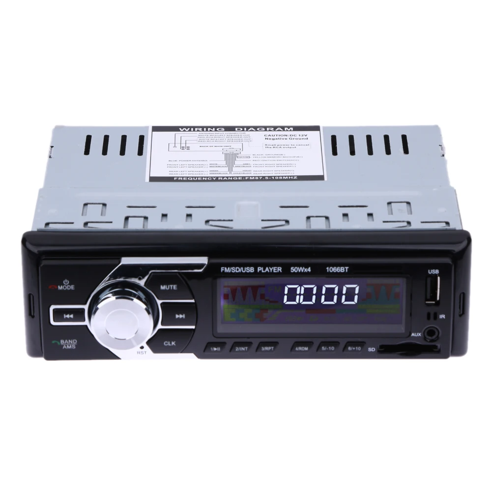 VODOOL 12V font b Car b font font b Radio b font Audio Player Stereo MP3