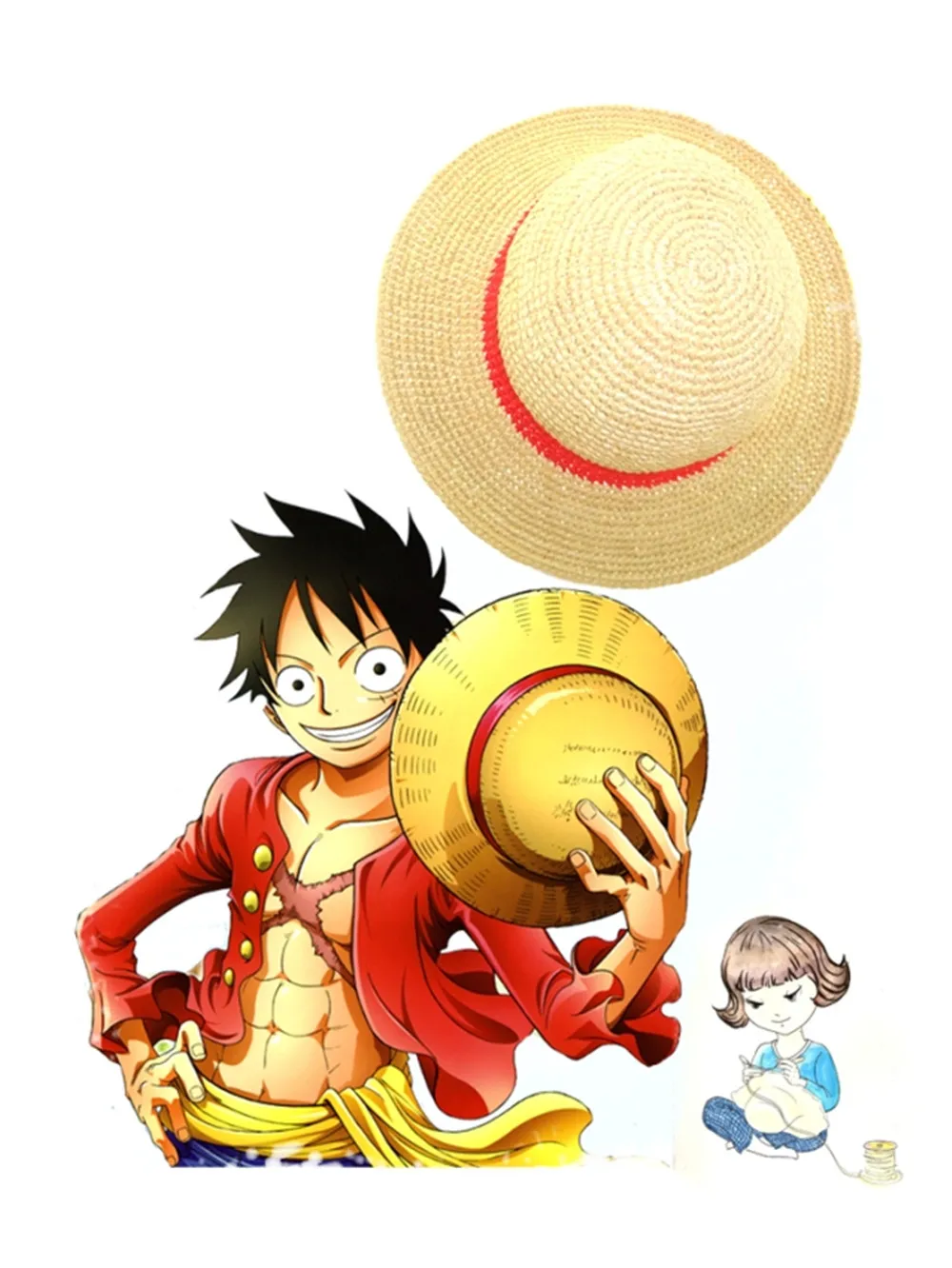 Luffy Straw Hat Cosplay