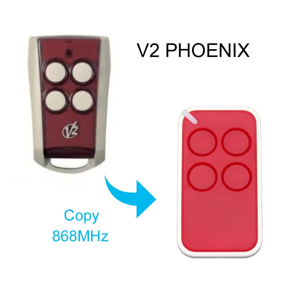 Копия V2 PHOENIX 868MHz пульт дистанционного управления гаражные ворота пульт дистанционного управления V2 PHOENIX пульты