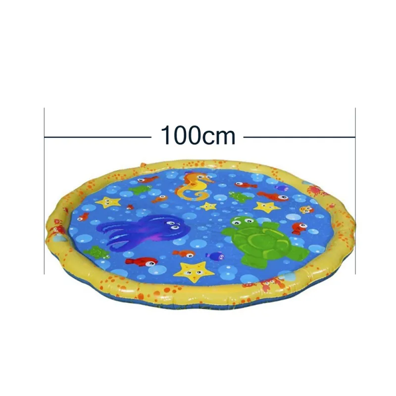 Летний надувной разбрызгиватель воды спрей коврик игровой коврик Наружная игрушка для плавательного бассейна для младенцев и малышей