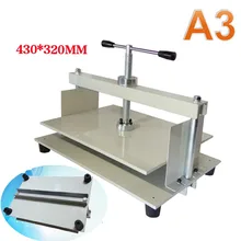 A3+ Размер ручной плоский бумажный пресс машина для фото книг, счетов, чеков, буклетов, кусачки машины