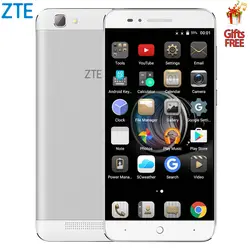 Оригинальный ZTE ba610t мобильный телефон mtk6735p четыре ядра Android смартфон ГБ 2 Гб оперативная память 8 ГБ Встроенная 8.0MP 4000 мАч dual sim