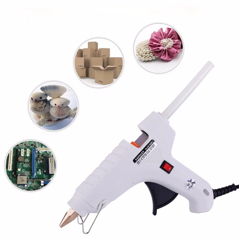 1Pc High Quality Professional Manually Heating Hot Melt Glue Gun 60W