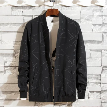 

Casual Men's Jackets Coat Creative Printing Jackets Spring And Autumn Men's Jackets Coat Comfortable Men's Jackets Coat