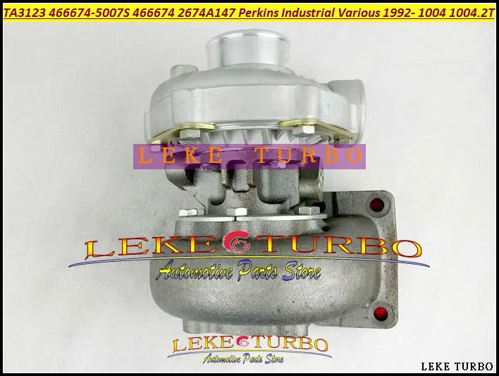 TA3123 466674-5007S 466674-0003 466674-0007 466674 2674A147 Turbo Turbocharger For Perkins Industrial Various 1992- 1004 1004.2T (4)