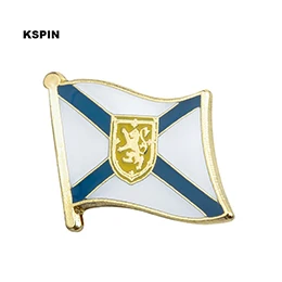 KS-0225 NOVA SCOTIA флаг на лацкане булавка значок 300 шт. брошь 20 шт. на лот значки KS-0225 - Цвет: KS-0225