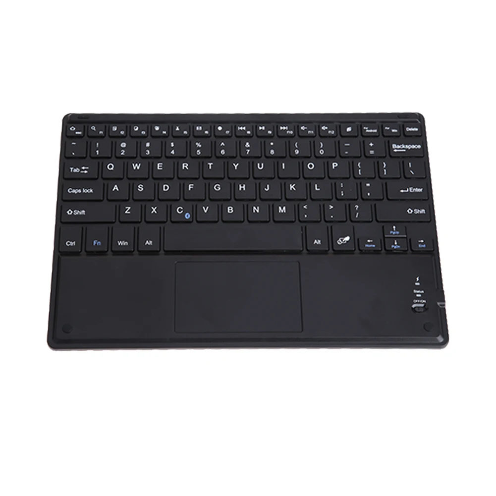 

10 Inch Ultra-Slim Wireless Bluetooth Keyboard with Built-in Multi-Touch Touchpad Air Mouse for Android for Laptop PC