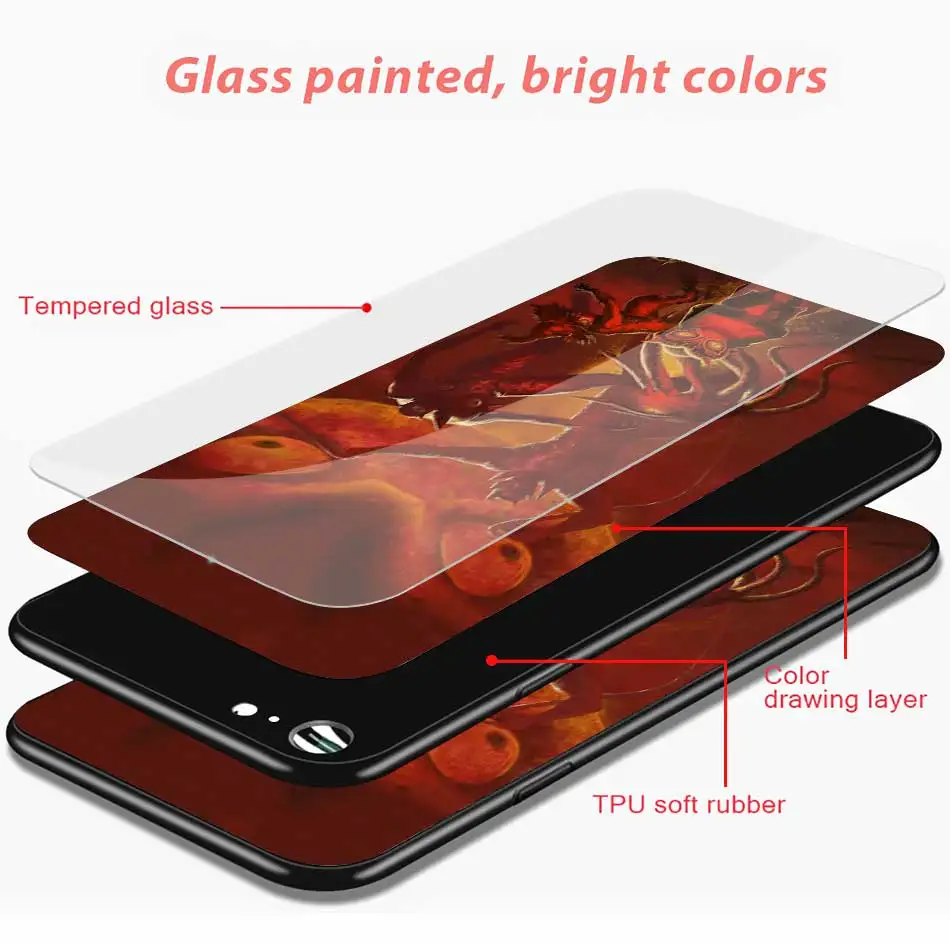 Легенда о Зельде чехол из закаленного стекла для Apple iPhone XR 7 8 6 6S Plus 11 Pro X XS MAX