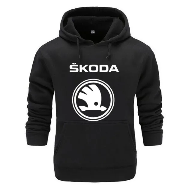 Skoda толстовки куртка зимняя Мужская Унисекс повседневное человек пальто Skoda кофты пуловер