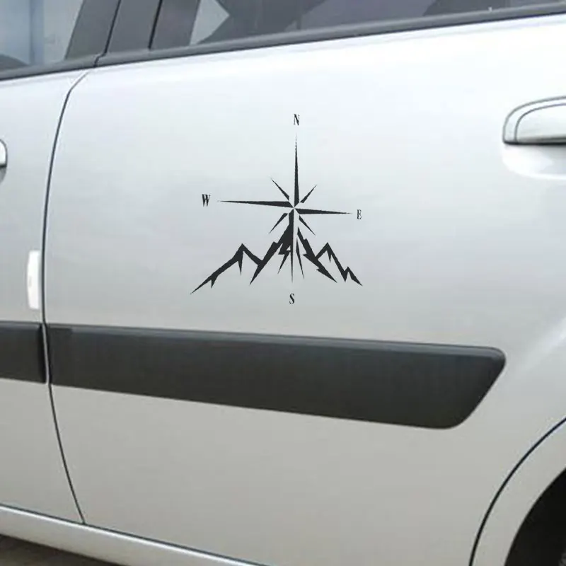 Новая мода компас стикер автомобиля и виниловая пленка для мотоцикла Авто