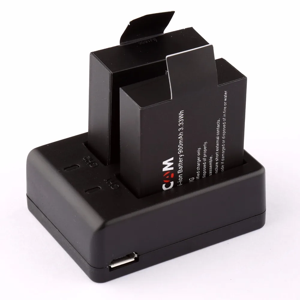 Bateria Sj5000 Sj5000 Sj6000 com Usb Carregador Duplo Pcs Original Sjcam-sj4000
